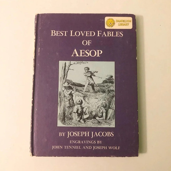 Vintage Dandelion Library Best Loved Fables of Aesop and Nonsense Alphabets - Picture 9 of 16
